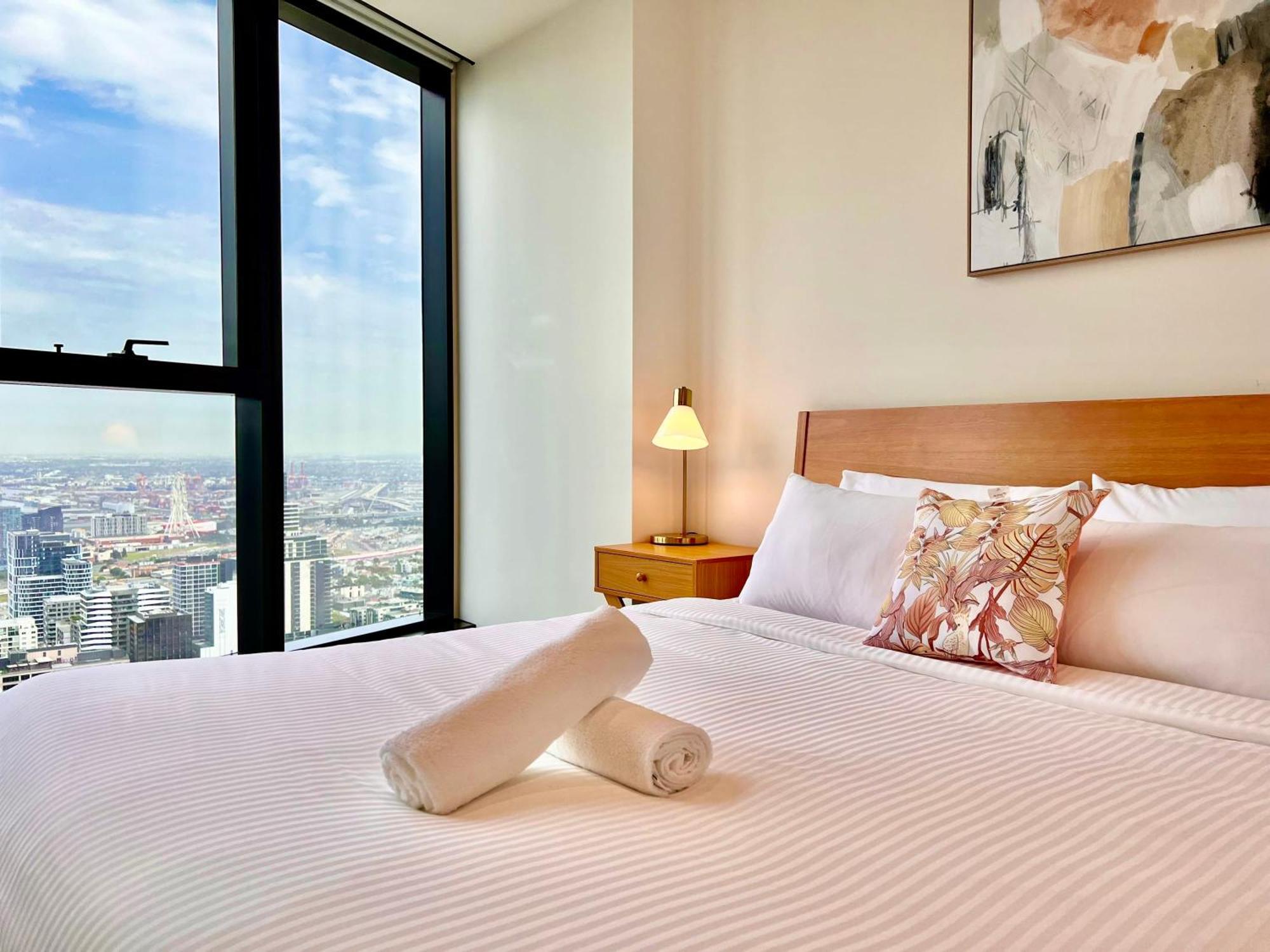 מלבורן High Rise Top View 2Bed2Bath מראה חיצוני תמונה