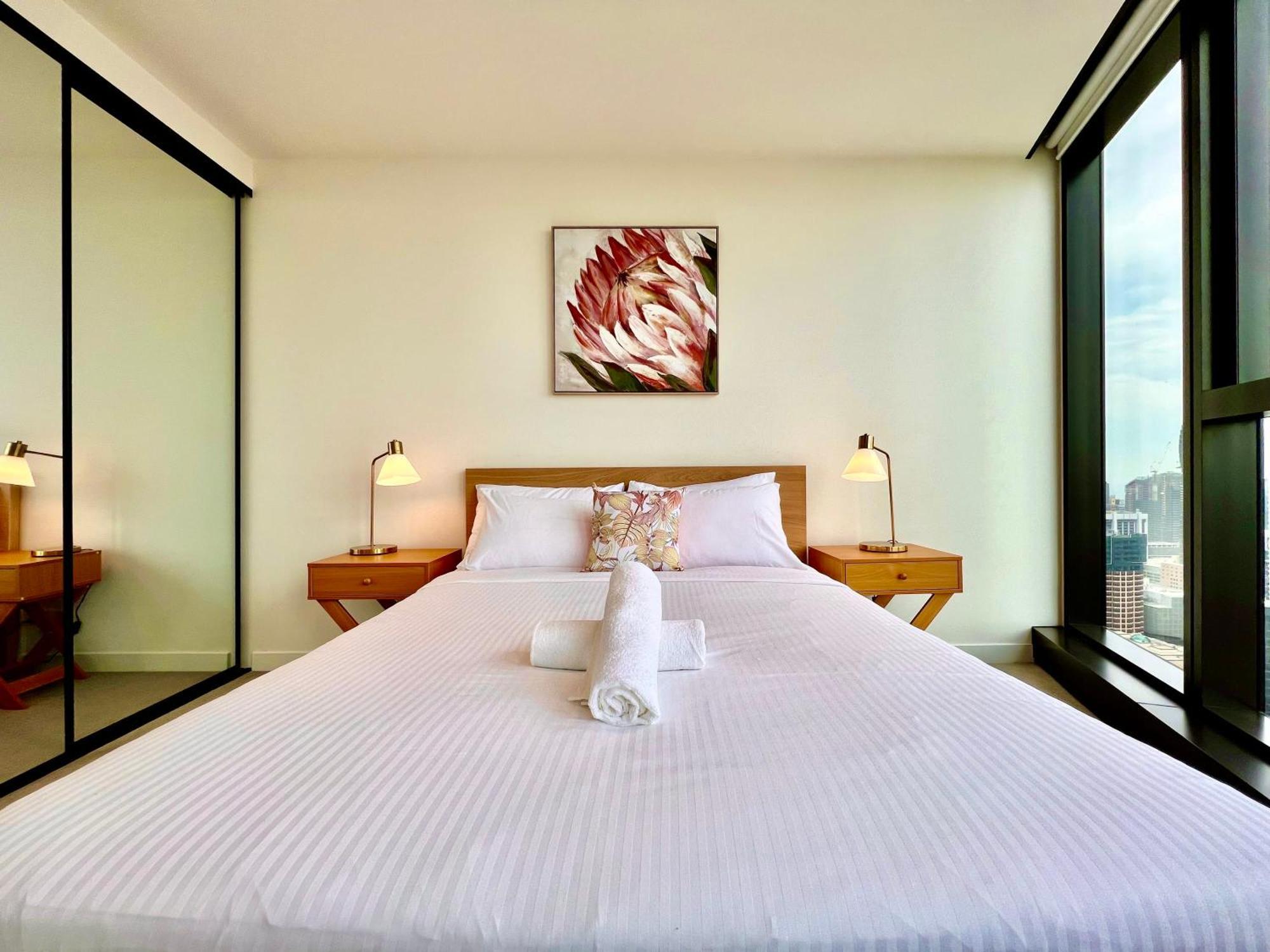 מלבורן High Rise Top View 2Bed2Bath מראה חיצוני תמונה