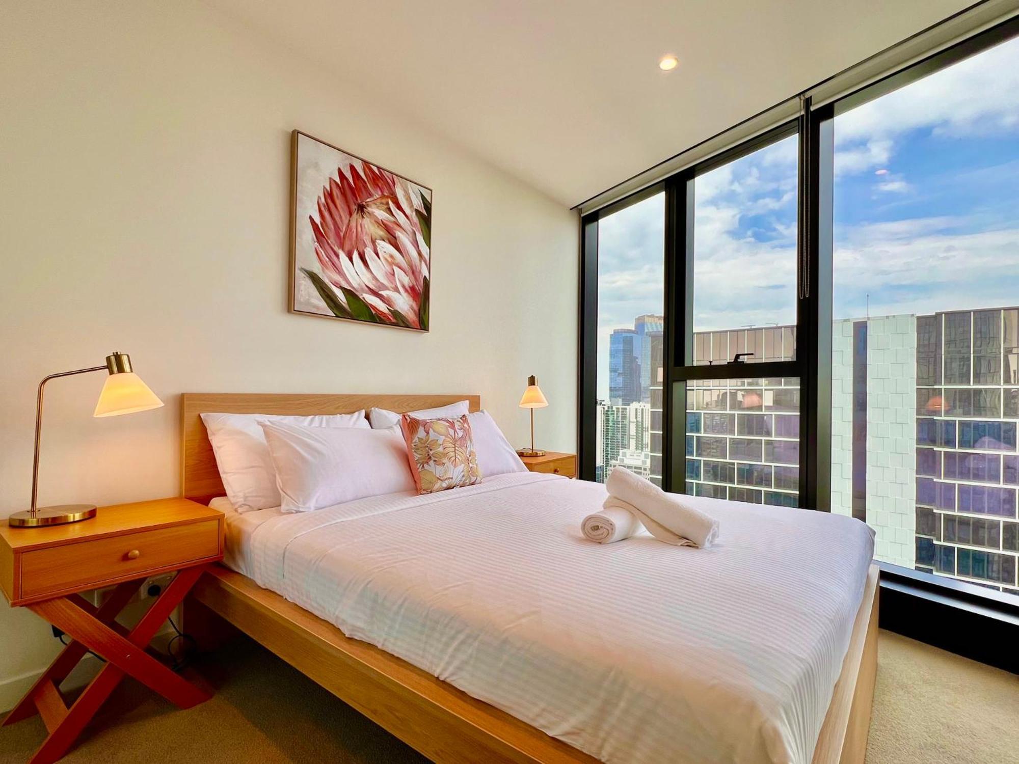 מלבורן High Rise Top View 2Bed2Bath מראה חיצוני תמונה