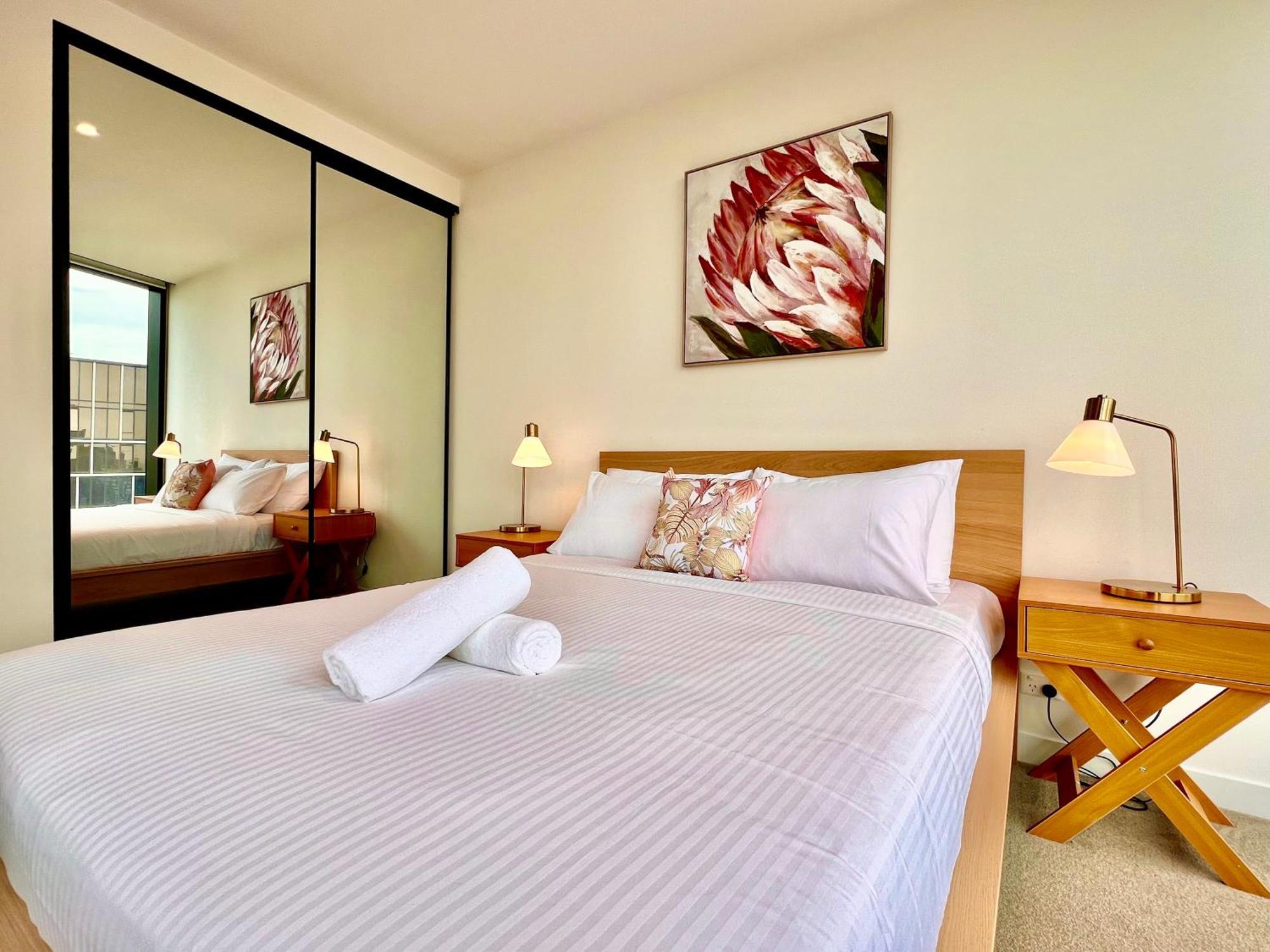 מלבורן High Rise Top View 2Bed2Bath מראה חיצוני תמונה