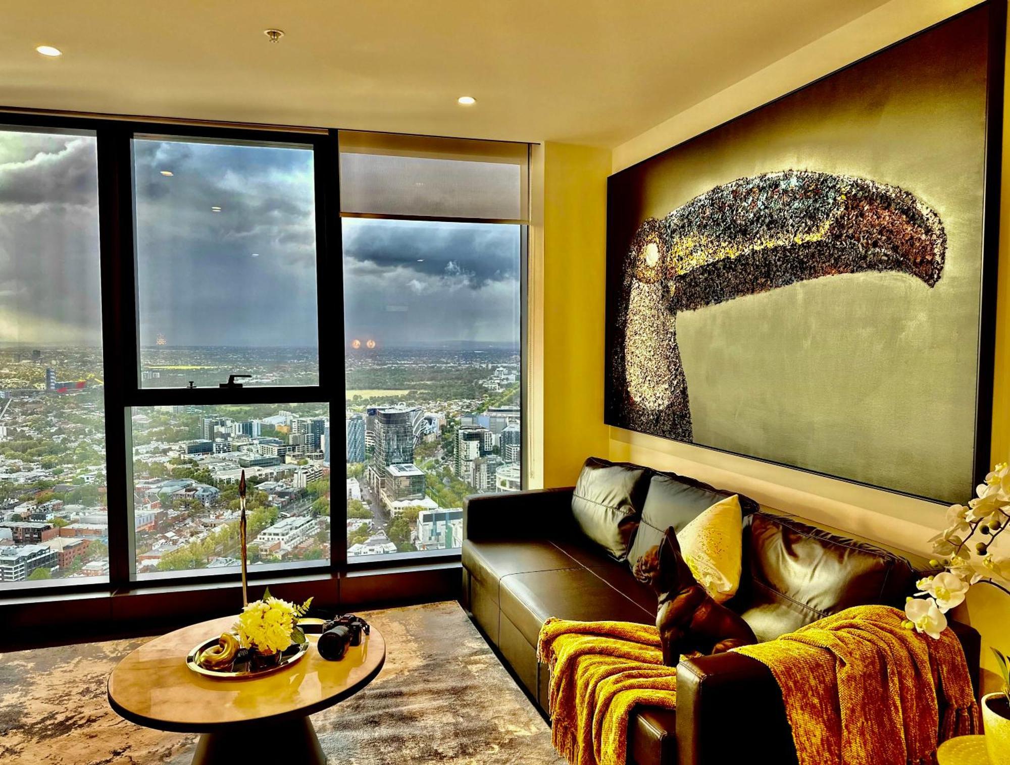 מלבורן High Rise Top View 2Bed2Bath מראה חיצוני תמונה