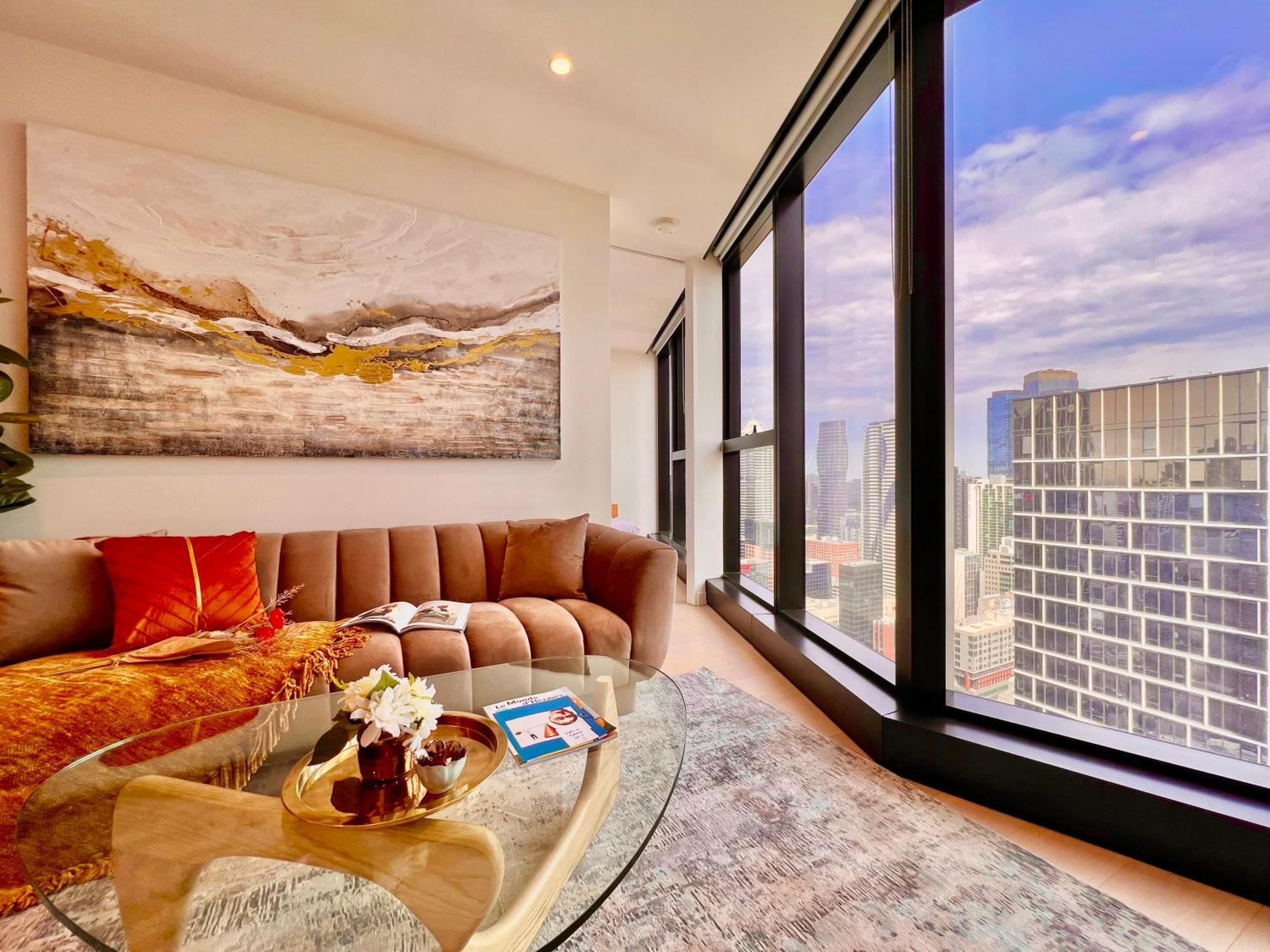 מלבורן High Rise Top View 2Bed2Bath מראה חיצוני תמונה