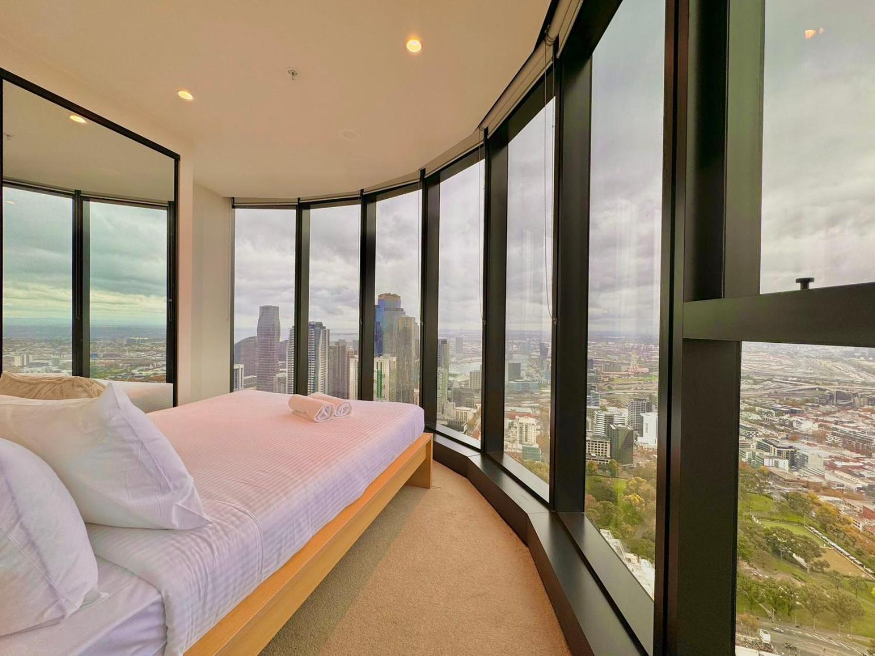 מלבורן High Rise Top View 2Bed2Bath מראה חיצוני תמונה