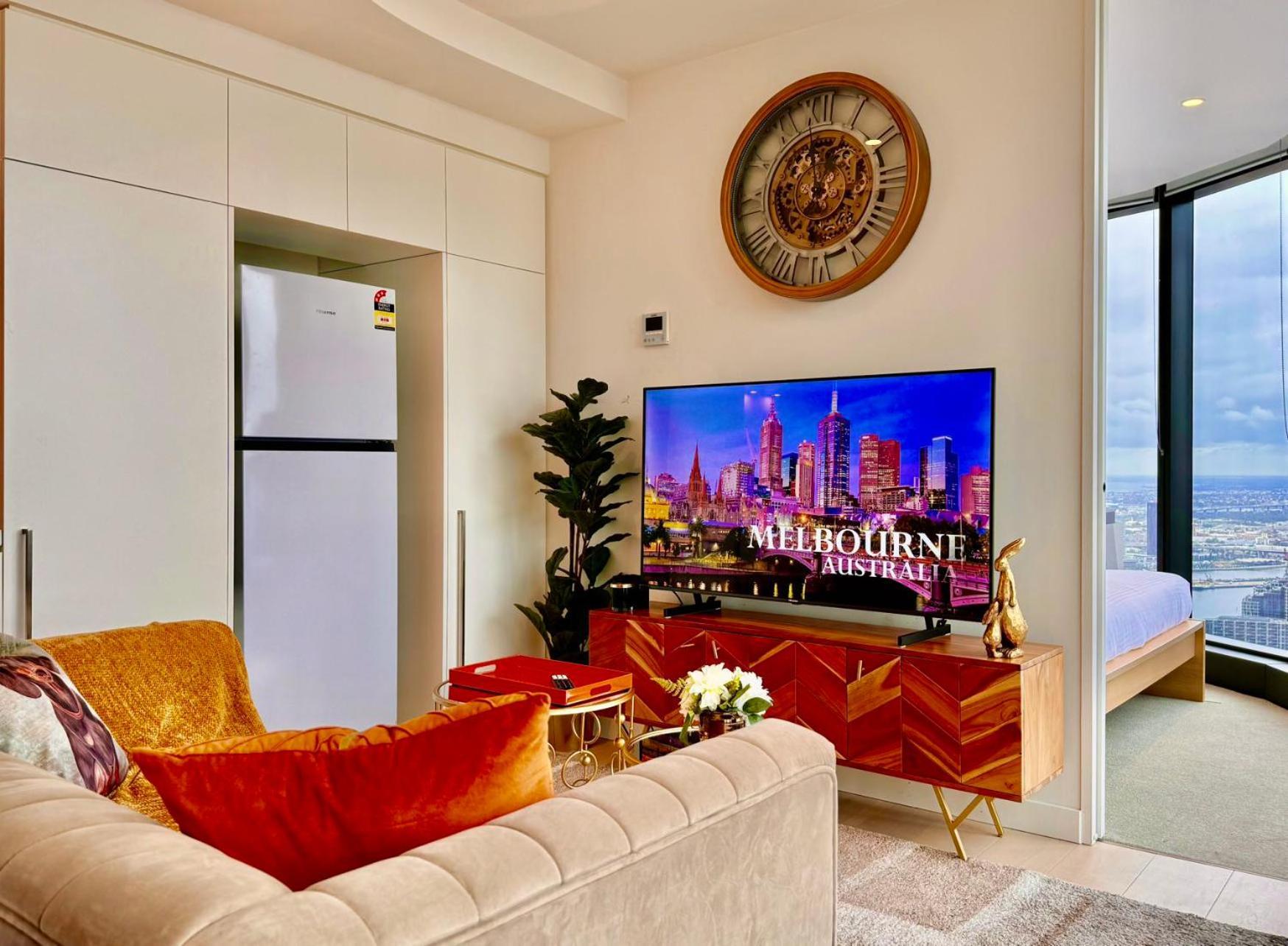 מלבורן High Rise Top View 2Bed2Bath מראה חיצוני תמונה